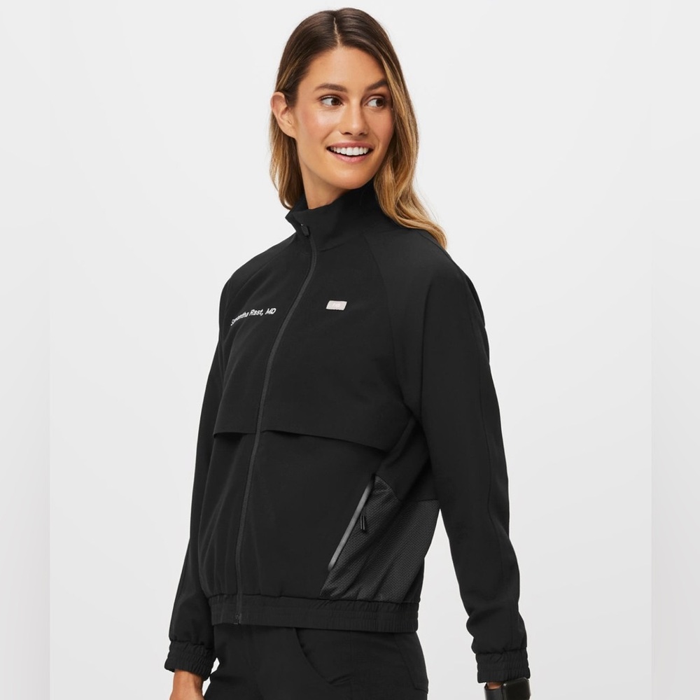 Figs Sydney Jacket NWT Black XS